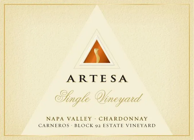 Single Vineyard Block 92 Chardonnay Bottle