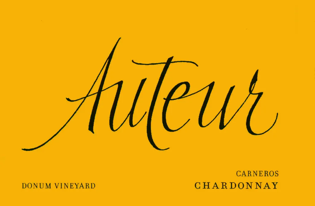 Donum Vineyard Chardonnay Bottle