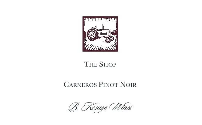 The Shop Pinot Noir Bottle