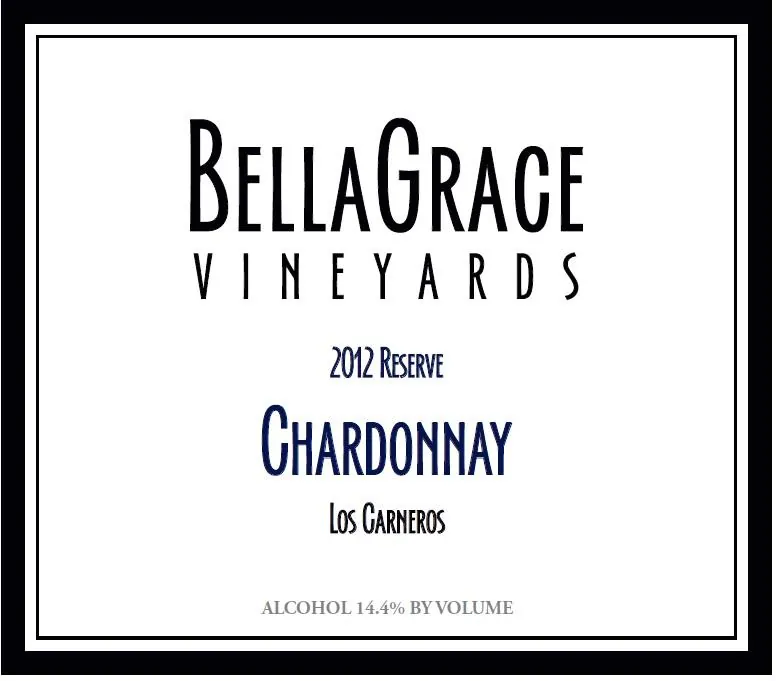 Reserve Chardonnay Bottle
