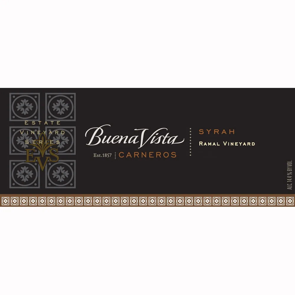 Ramal Vineyard Estate Syrah Bottle