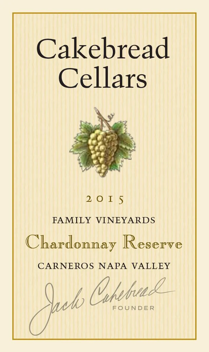 Reserve Chardonnay Bottle