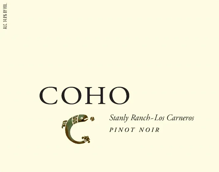 Stanly Ranch Pinot Noir Bottle