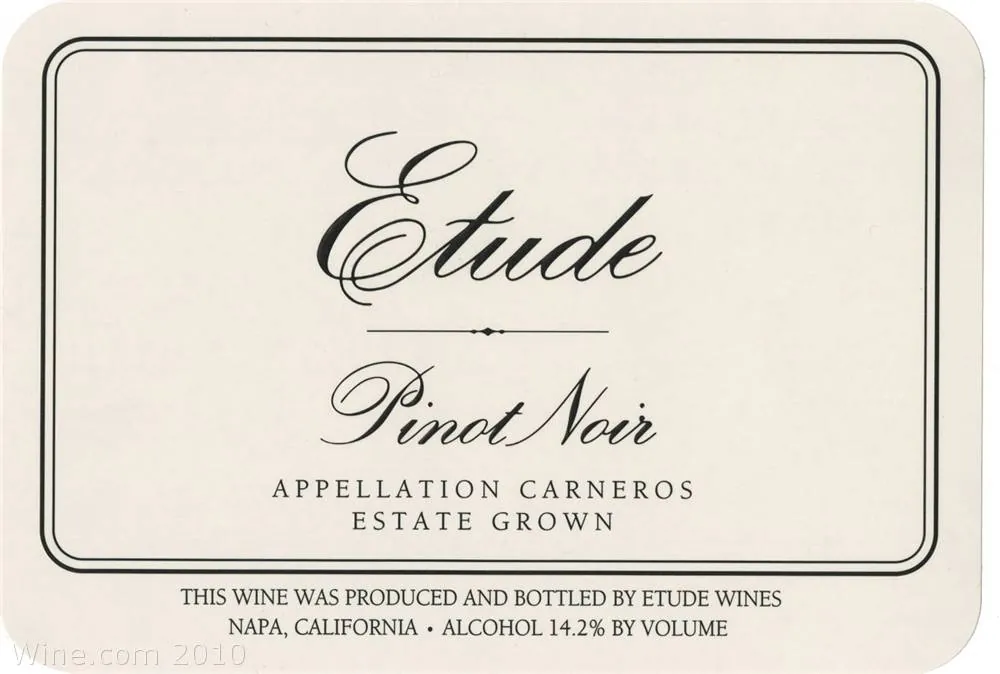 Carneros Pinot Noir Bottle