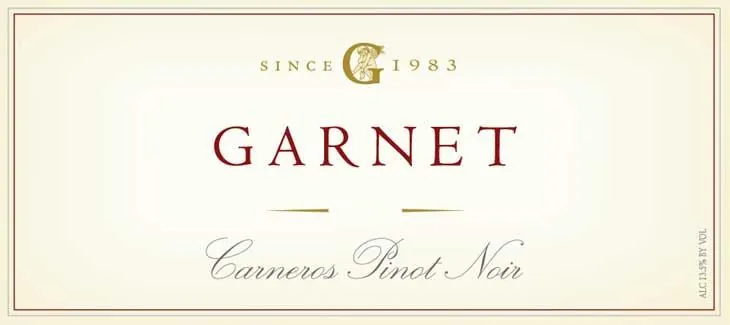 Carneros Pinot Noir Bottle