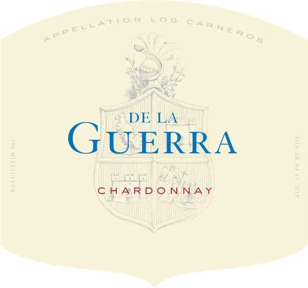 De La Guerra Chardonnay Bottle