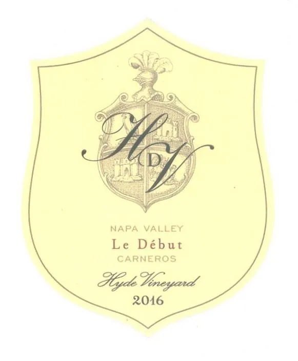 Le Debut Hyde Vineyard Chardonnay Bottle