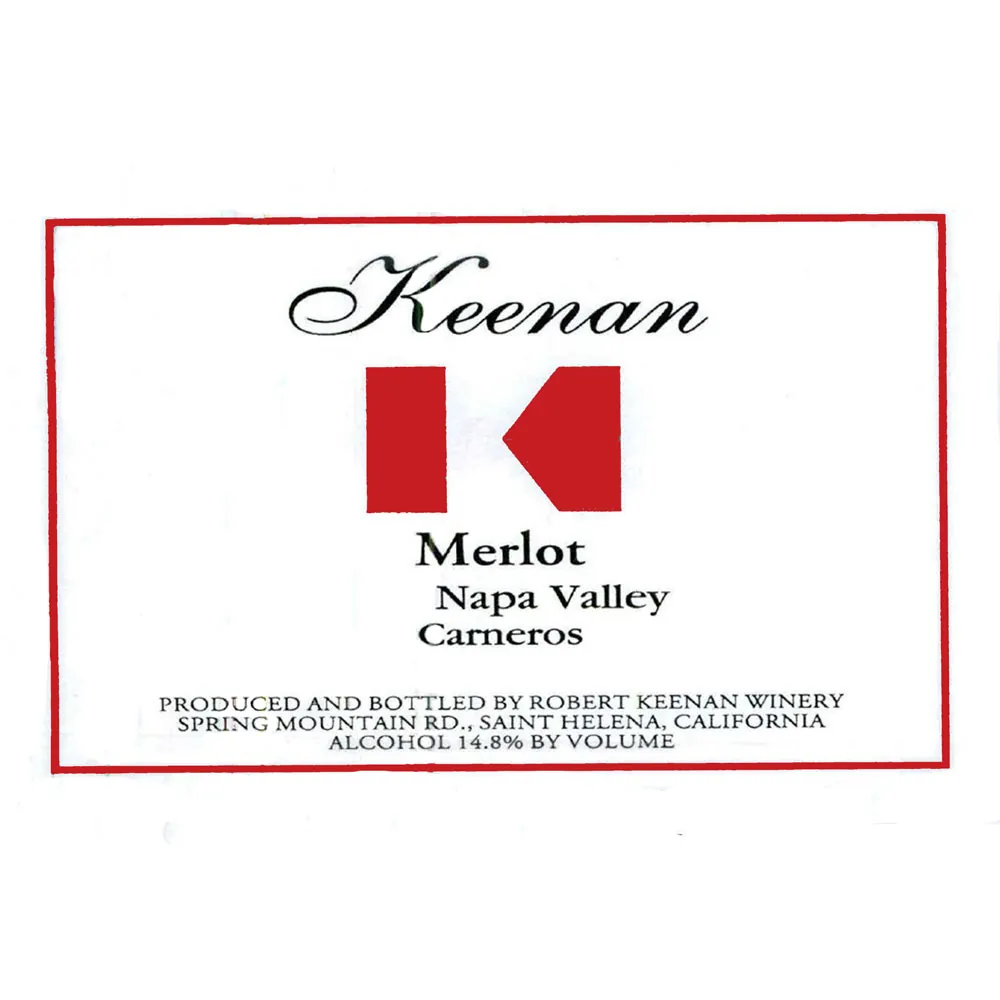 Carneros Merlot Bottle