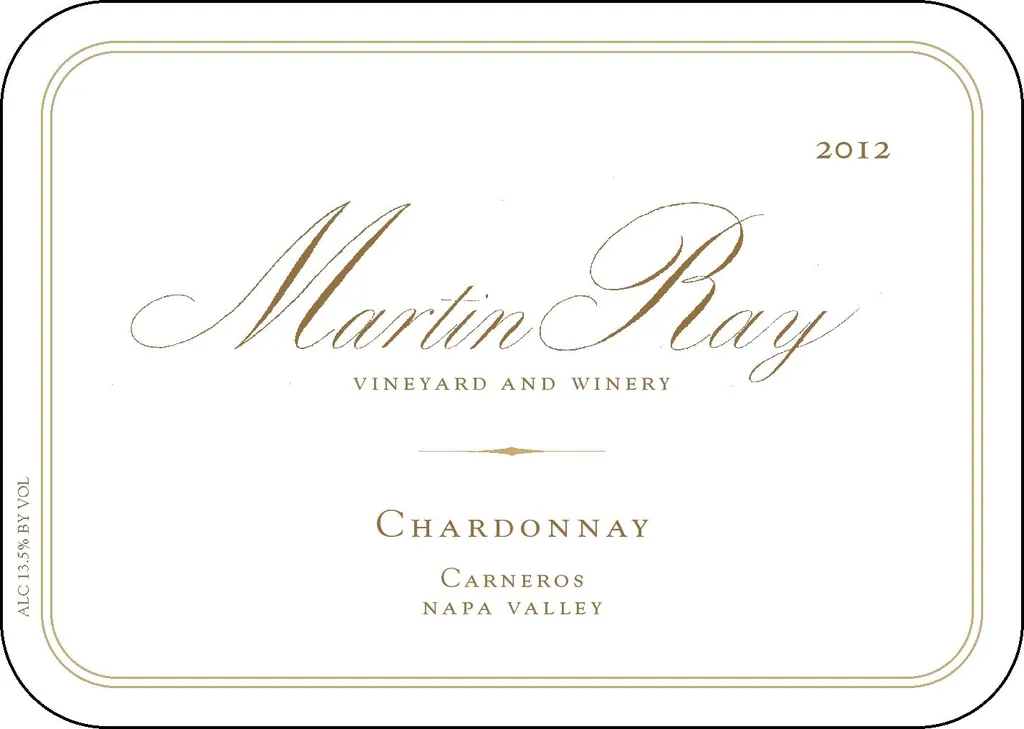 Carneros Chardonnay Bottle