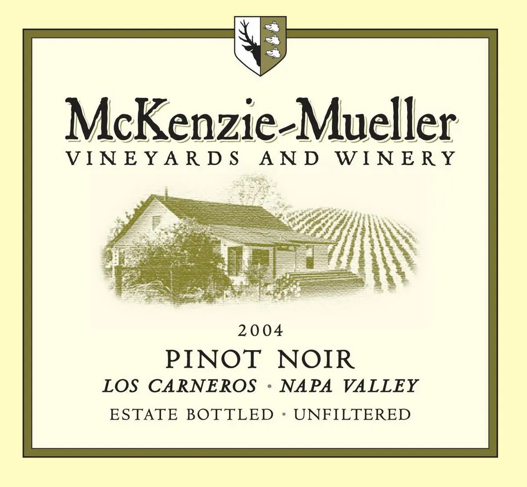 Pinot Noir Bottle