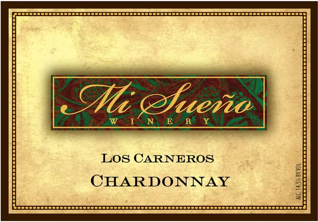 Los Carneros Chardonnay Bottle