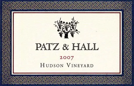 Hudson Vineyard Chardonnay Bottle