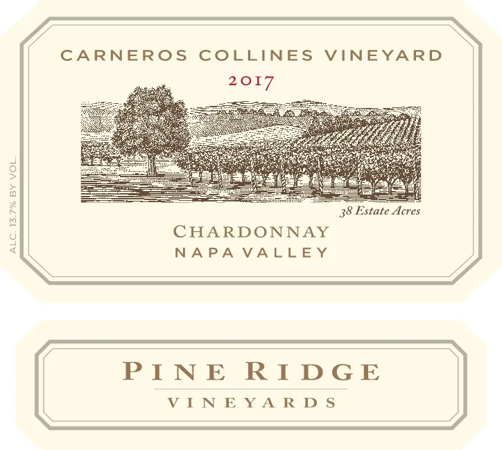 Collines Vineyard Chardonnay Bottle