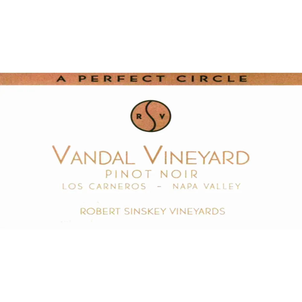 Vandal Vineyard Pinot Noir Bottle