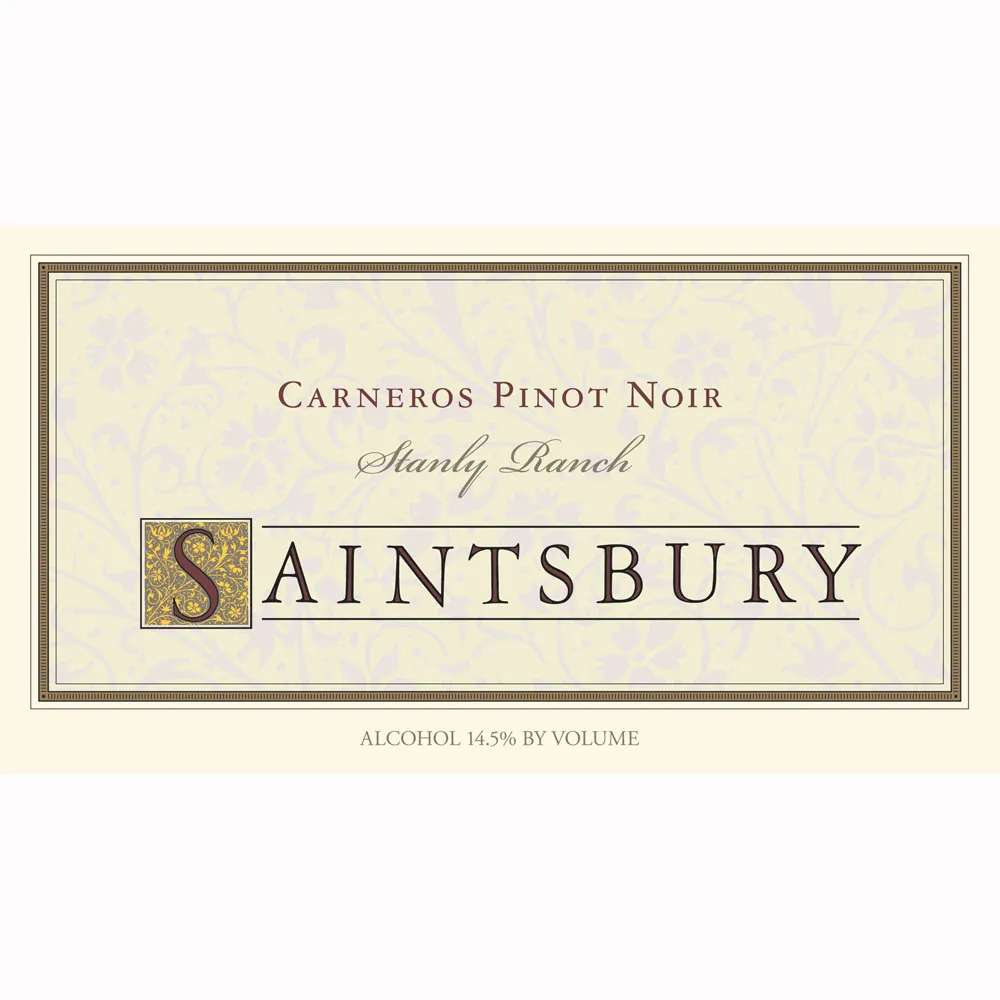 Stanly Ranch Carneros Pinot Noir Bottle