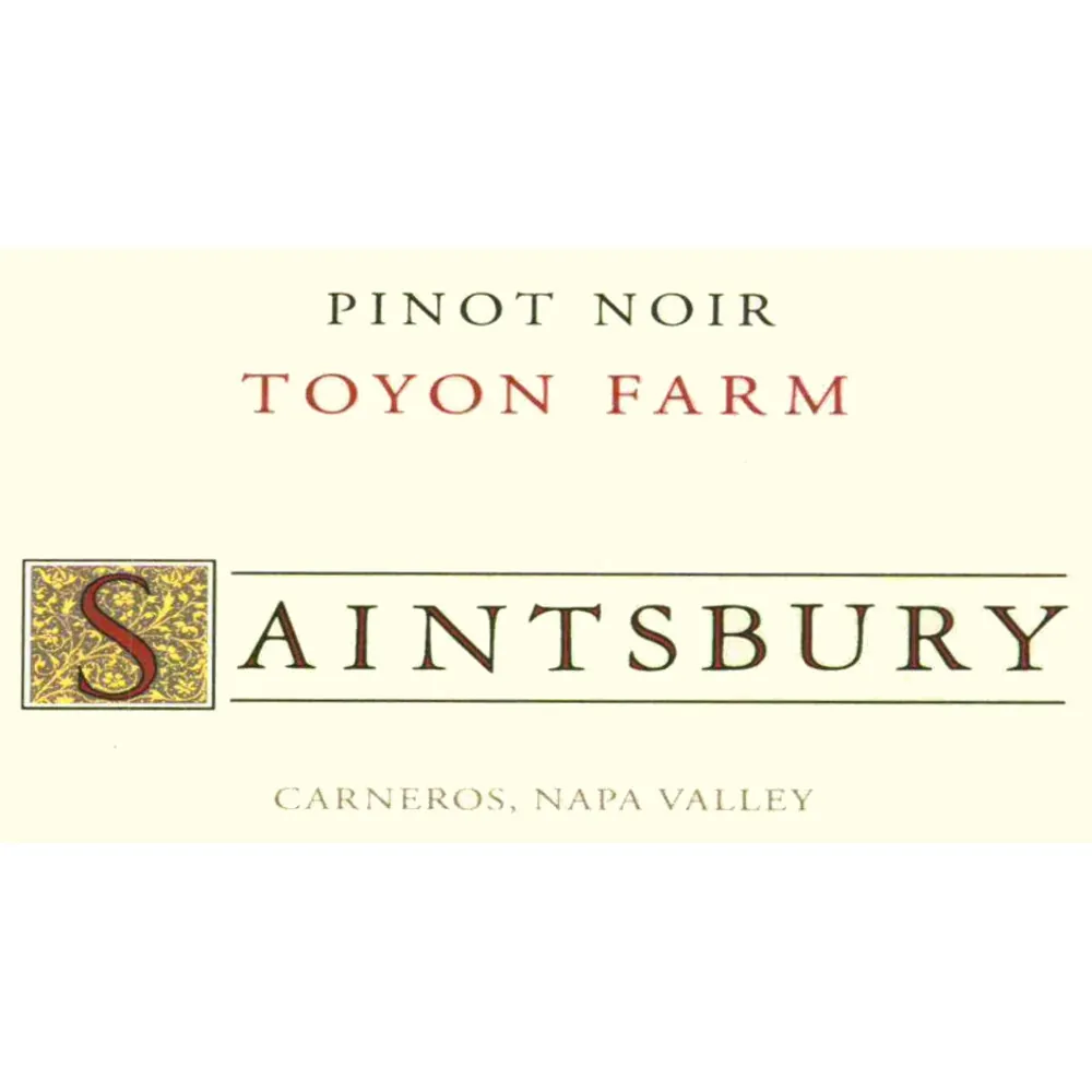 Toyon Farm Pinot Noir Bottle
