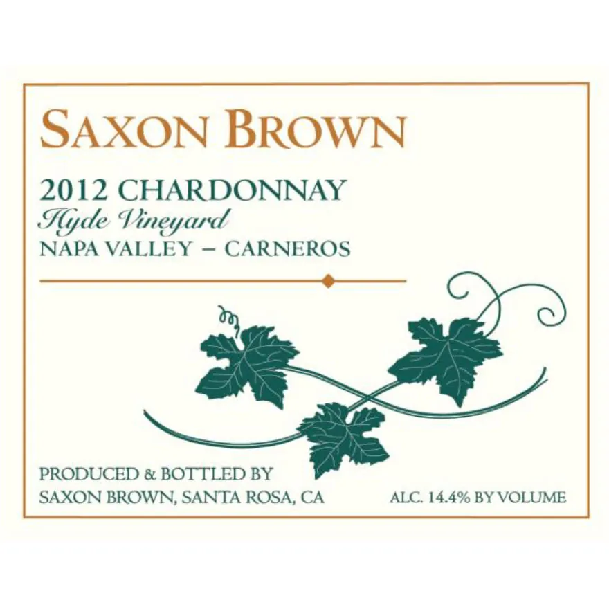 Hyde Vineyard Chardonnay Bottle