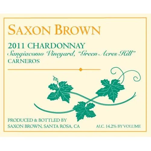 Sangiacomo Green Acres Chardonnay Bottle