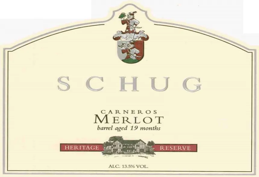 Heritage Reserve Merlot Bottle