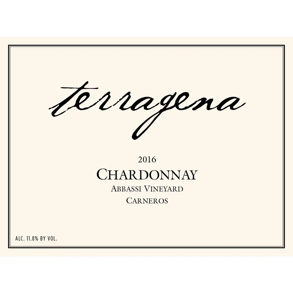 Abbassi Vineyard Chardonnay Bottle
