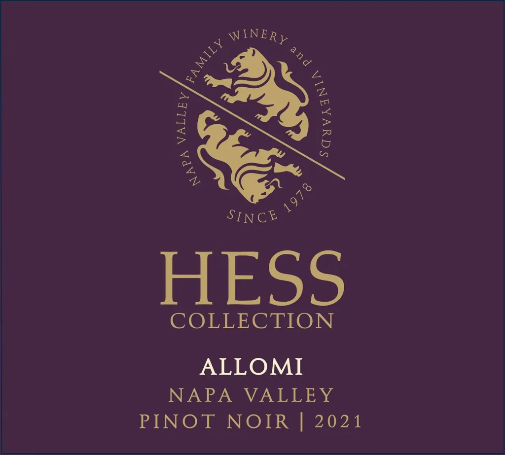 Hess Allomi Pinot Noir Bottle