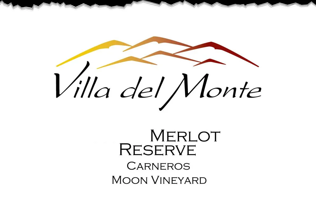 Moon Vineyard Reserve Merlot Bottle