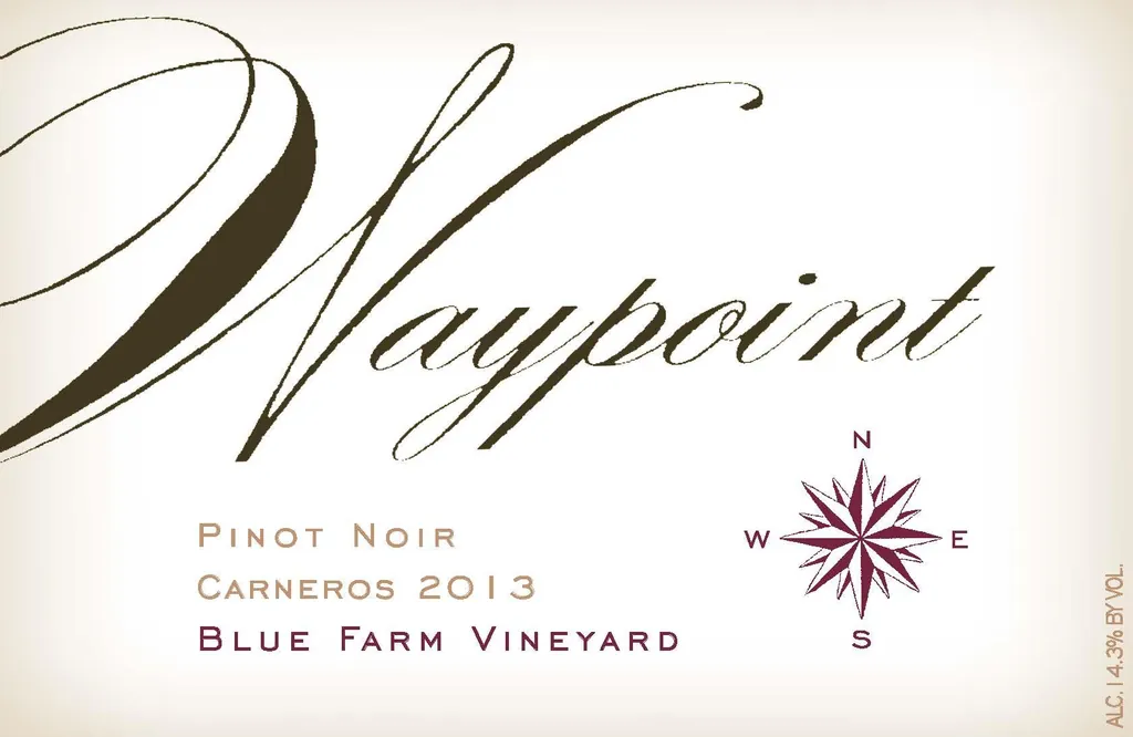 Blue Farm Vineyard Pinot Noir Bottle