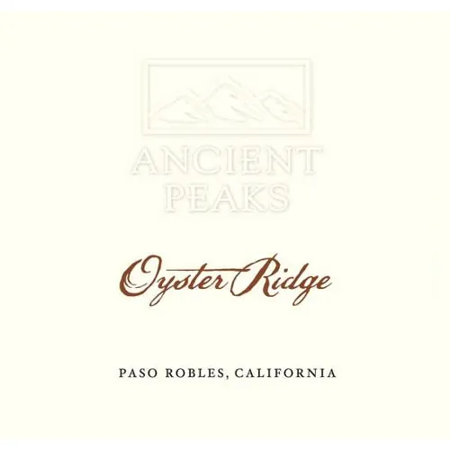 Paso Robles Oyster Ridge Red Bottle