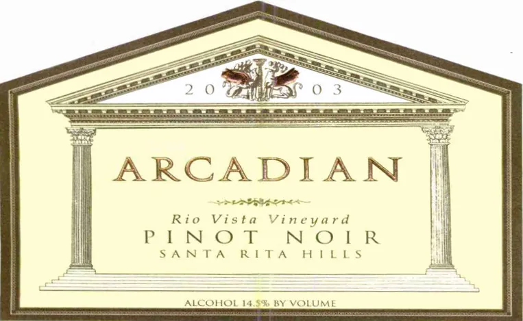 Rio Vista Vineyard Pinot Noir Bottle