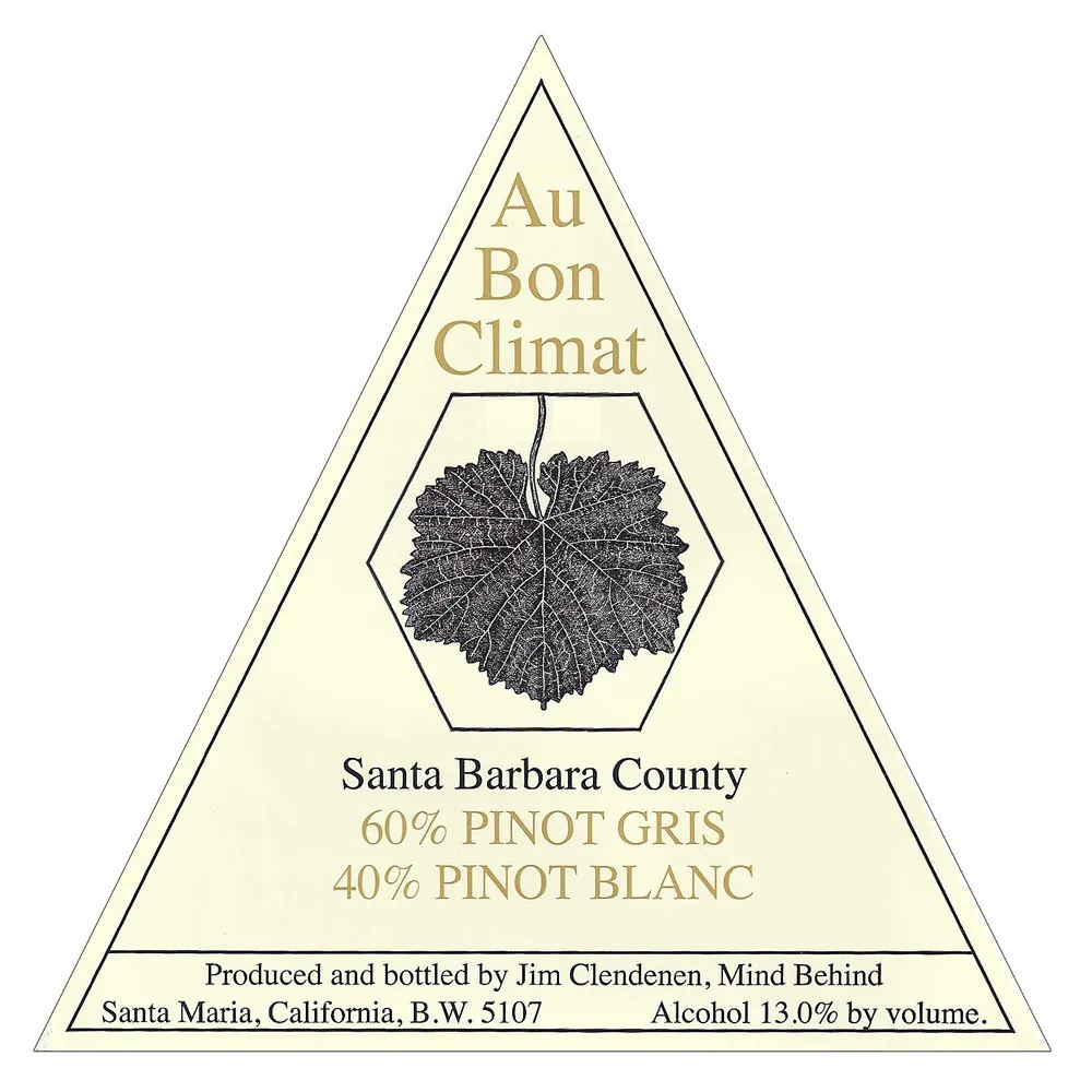 Pinot Blanc/Pinot Gris Bottle