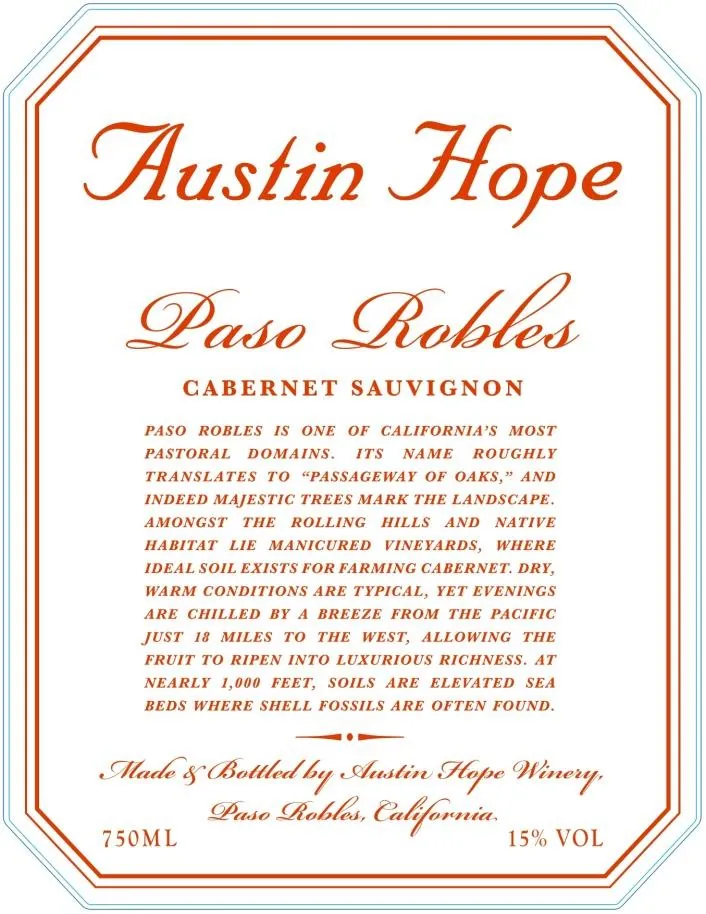 Cabernet Sauvignon Bottle