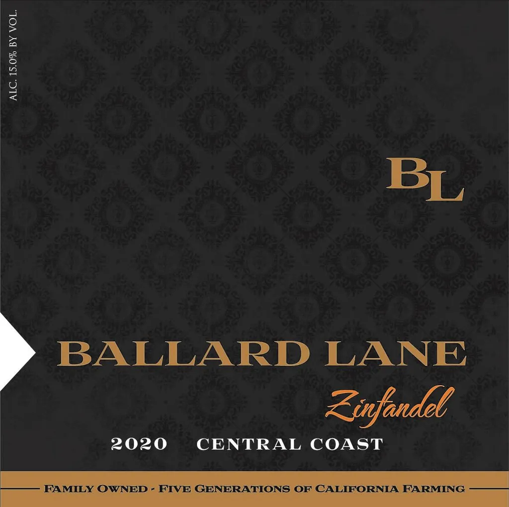 Zinfandel Bottle