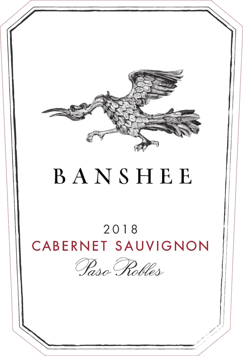 Paso Robles Cabernet Sauvignon Bottle
