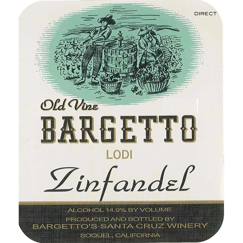 Old Vine Zinfandel Bottle