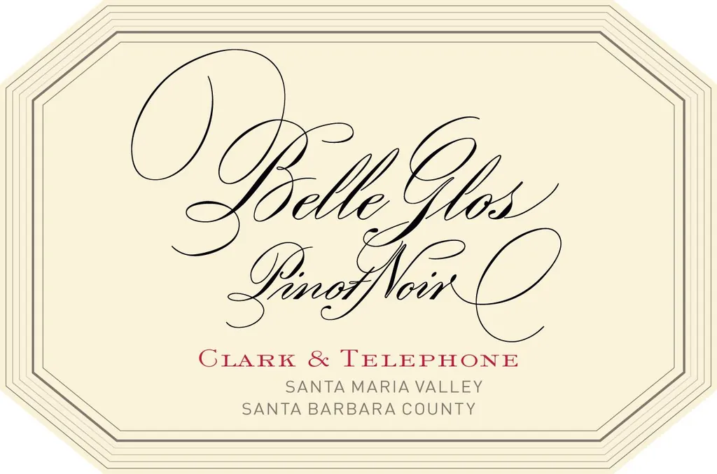 Clark and Telephone Vineyard Pinot Noir Bottle