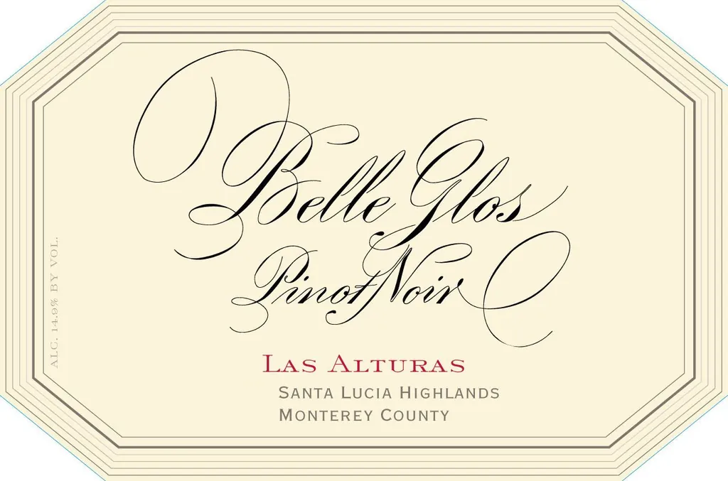 Las Alturas Vineyard Pinot Noir Bottle