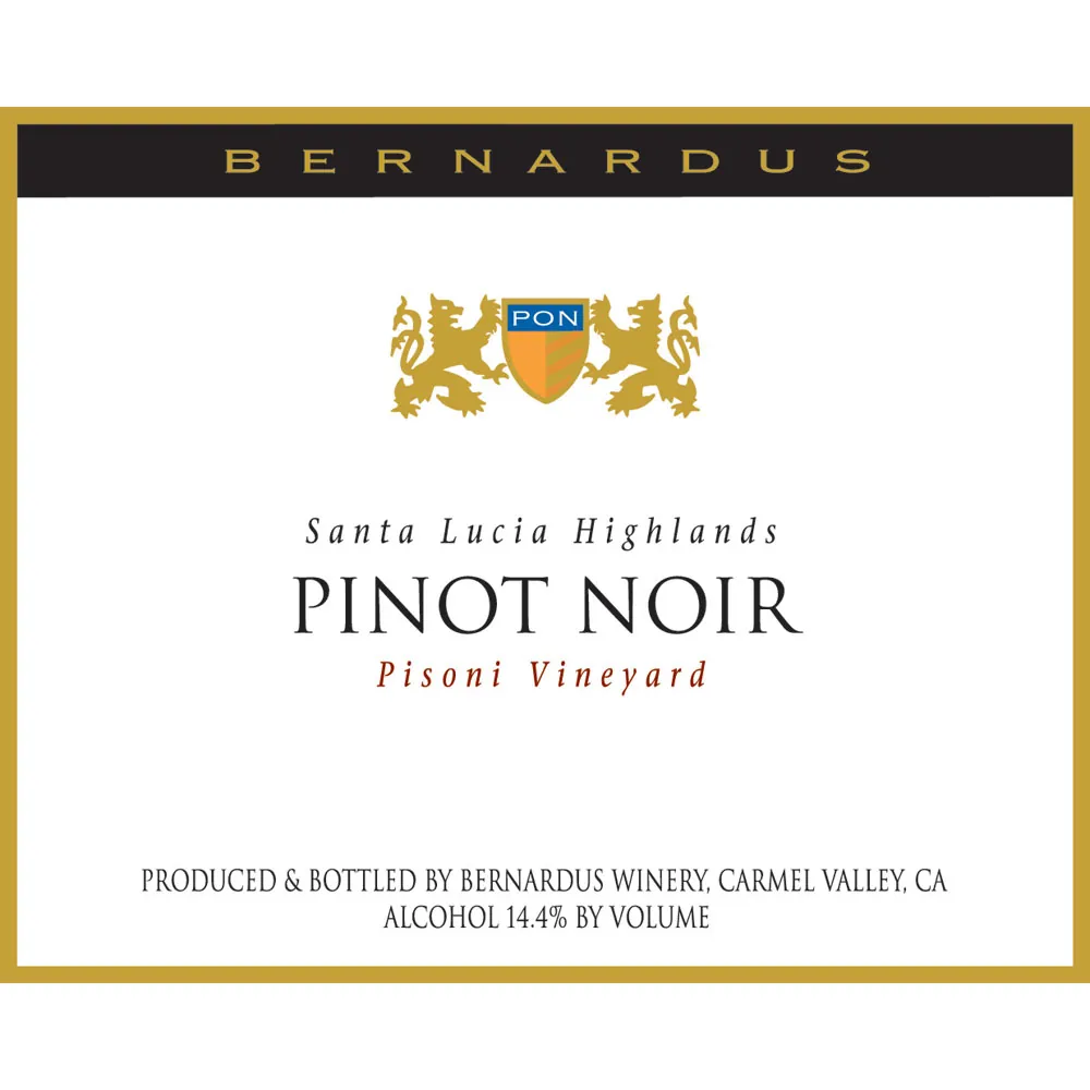 Pisoni Vineyard Pinot Noir Bottle