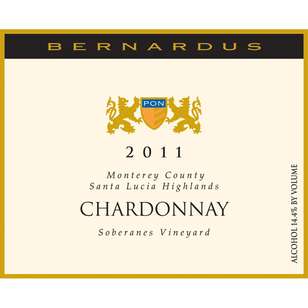 Soberanes Vineyard Chardonnay Bottle
