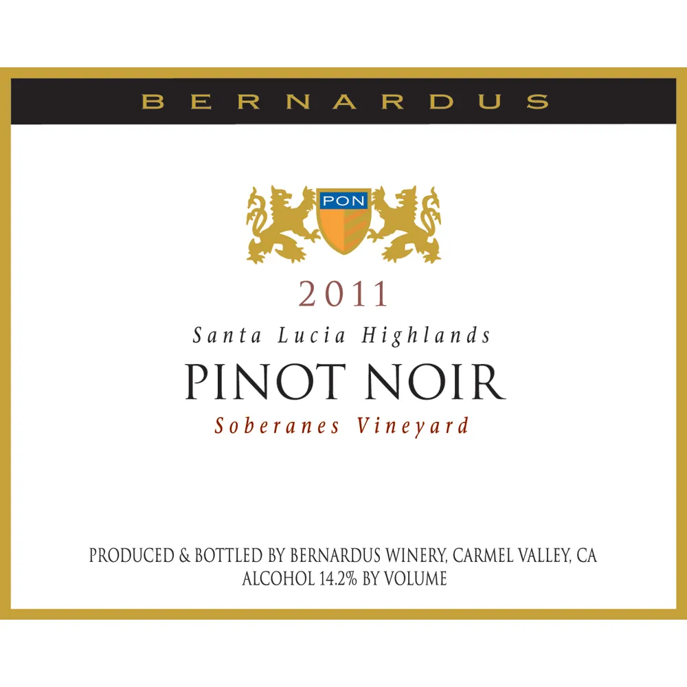 Soberanes Vineyard Pinot Noir Bottle
