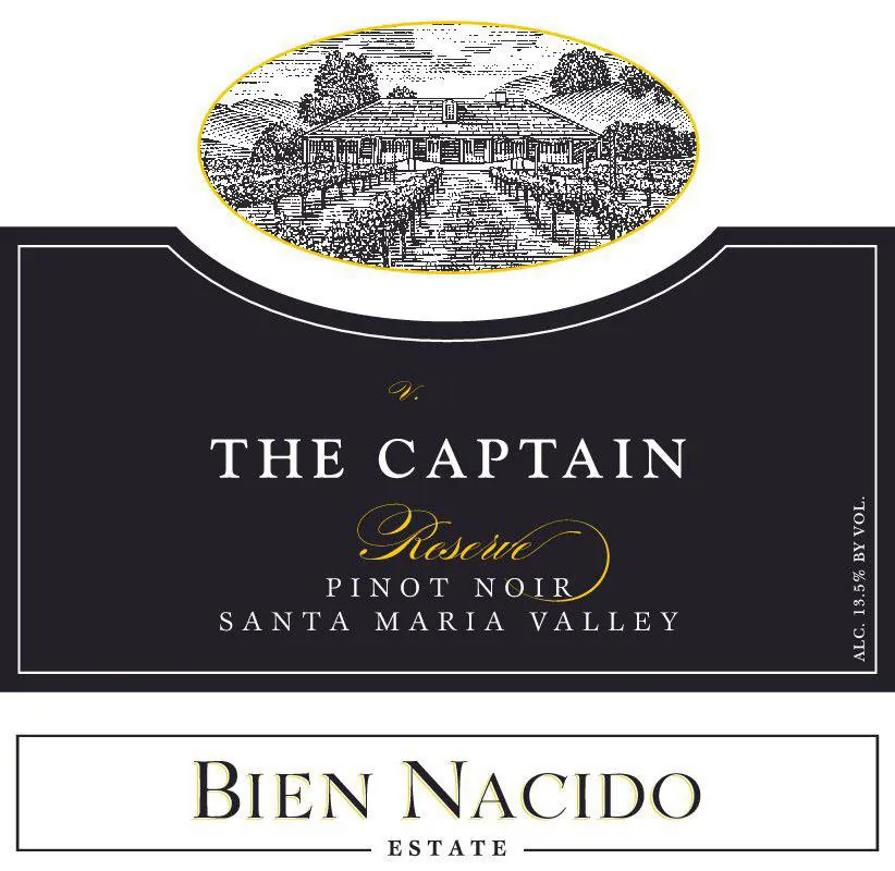 The Captain Pinot Noir Bottle