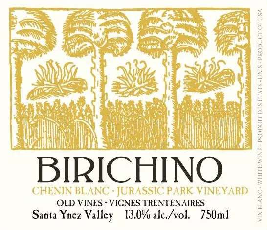 Jurassic Park Vineyard Old Vines Chenin Blanc Bottle