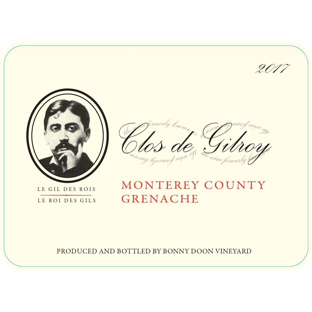 Clos de Gilroy Grenache Bottle
