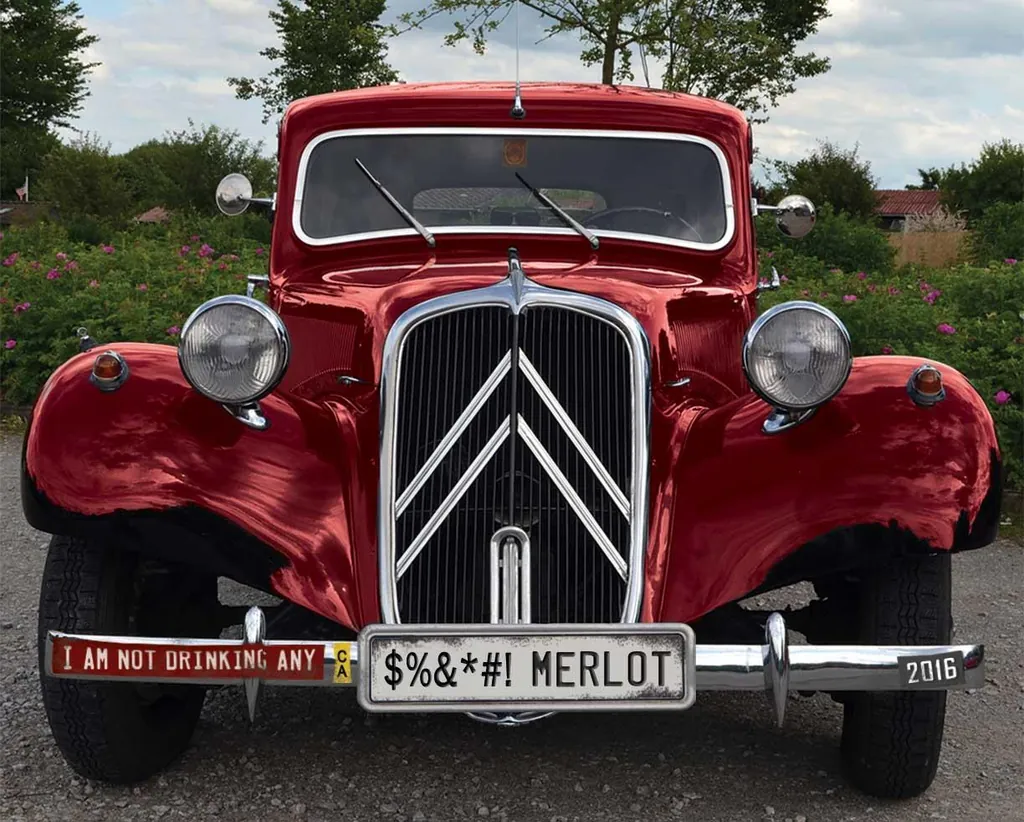 I'm Not Drinking Any $%&*#! Merlot Bottle