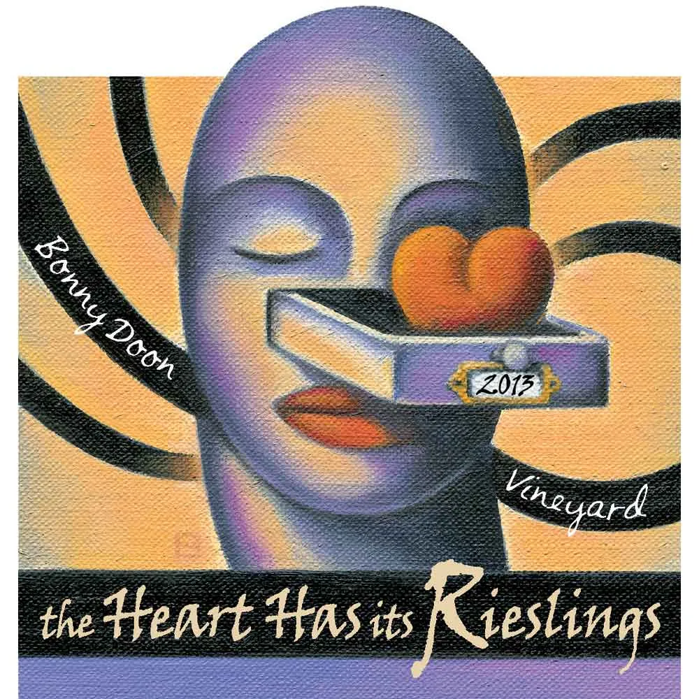 The Heart Has Its Rieslings Bottle