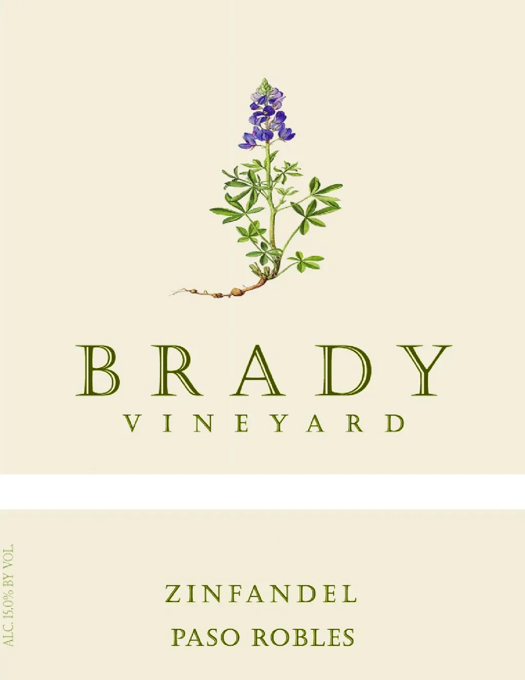 Zinfandel Bottle