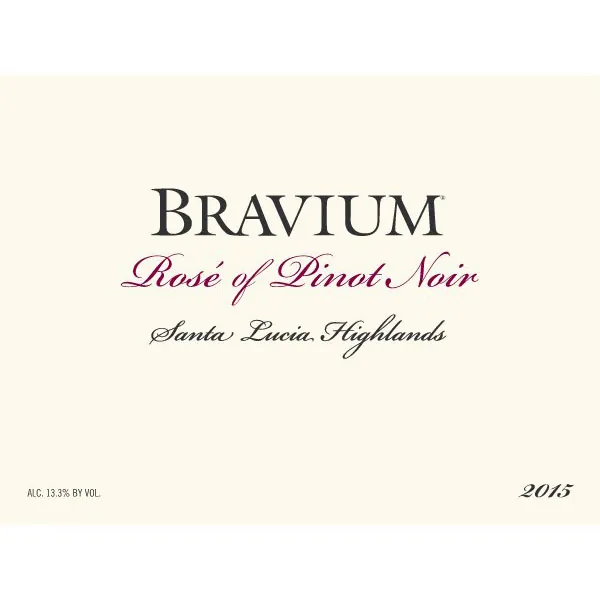 Santa Lucia Highlands Rose of Pinot Noir Bottle