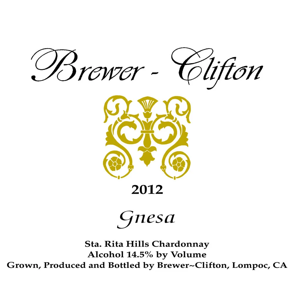Gnesa Chardonnay Bottle