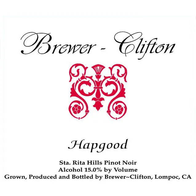 Hapgood Pinot Noir Bottle