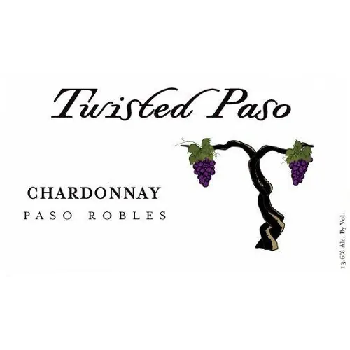Twisted Paso Chardonnay Bottle