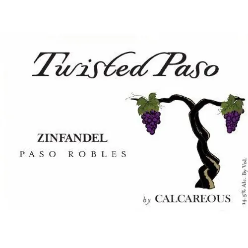 Twisted Paso Zinfandel Bottle
